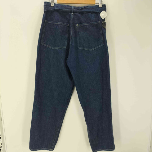 コモリ COMOLI 19SS BELTED DENIM PANT ベルテッド デニム トラウザー パンツ メンズ JPN:2