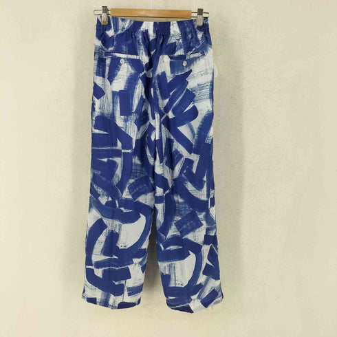 シンプリシテェ SIMPLICITE 24SS ウォーターカラープリントイージーパンツ レディース