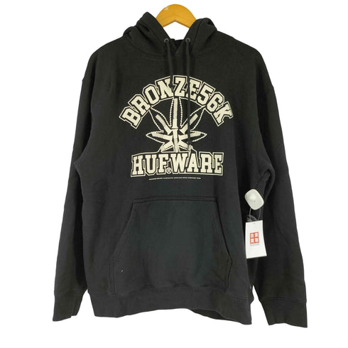 ハフ HUF BRONZE56K フロントプリント プルオーバーパーカー メンズ JPN:L
