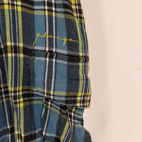エクストララージ XLARGE PLAID CARGO PANTS チェックカーゴ パンツ メンズ 34