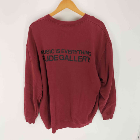 ルードギャラリー RUDE GALLERY BLACK CAT CREW SWEAT ブラックキャット クルースウェット メンズ XL