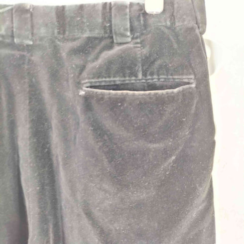 80s Falcone コットン ベルベット タック スラックス メンズ 33R