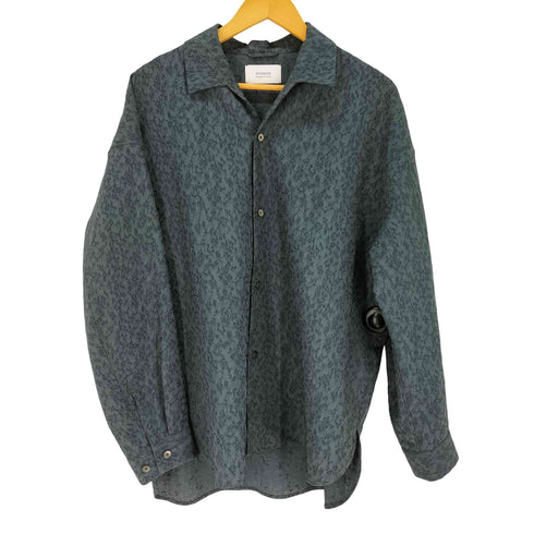ステュディオス STUDIOUS FLOWER JACQUARD SHIRTS フラワージャガードシャツ メンズ JPN:2