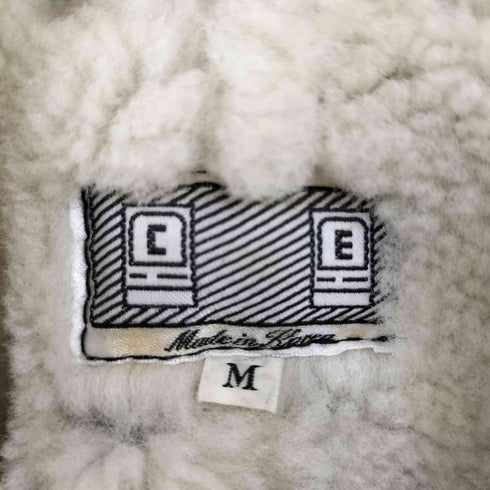 シーイー C.E Sheepskin Bomber Jacket 羊革 ボンバー ムートン ジャケット メンズ M