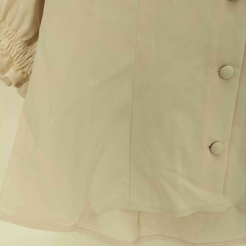 アンアナザーアンジェラス an another angelus ダイヤ開きローズ刺繍ブラウス【洗える】 レディース FREE