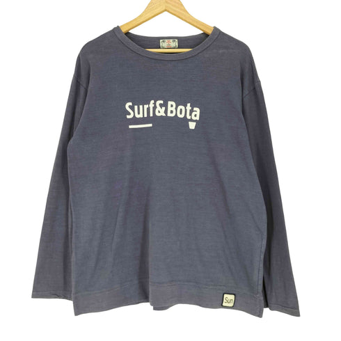 ウミ サンライズ u.m.i SUNRISE バインダーネック プリント ロングスリーブカットソー メンズ JPN:XL