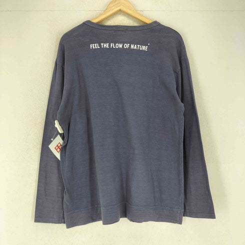 ウミ サンライズ u.m.i SUNRISE バインダーネック プリント ロングスリーブカットソー メンズ JPN:XL