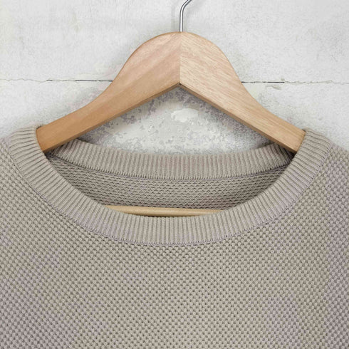 クレプスキュール crepuscule MOSS STITCH P クルーネック ニット メンズ JPN:2