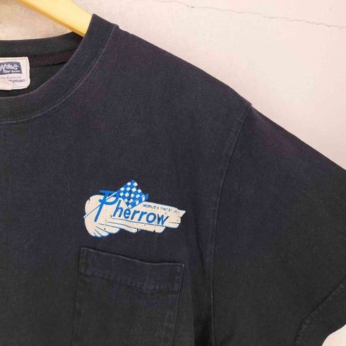 フェローズ PHERROWS WORLDS FINEST LUBRICANT ポケットTシャツ メンズ JPN:XL