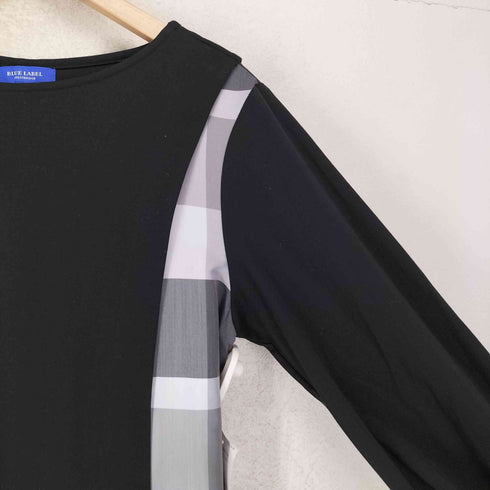 ブルーレーベルクレストブリッジ BLUE LABEL CRESTBRIDGE ライト クロッシング ツイルドレス レディース JPN:40