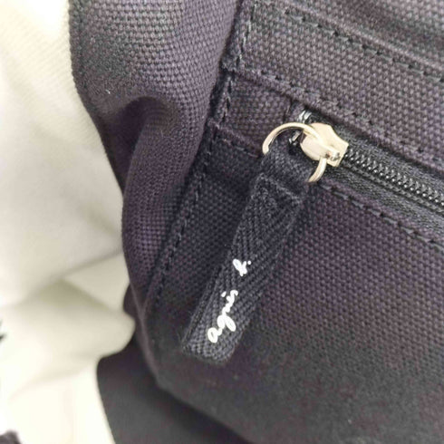 アニエスベー agnes b. 2トーン リバーシブルトート レディース