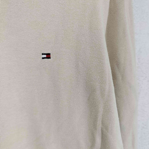 トミーヒルフィガー TOMMY HILFIGER Premium Cotton ロゴ刺繍 クルーネック ニット メンズ JPN:M