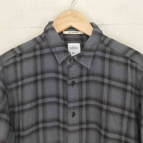ベドウィンアンドザハートブレイカーズ BEDWIN&THE HEARTBREAKERS WASH AND WEAR シャドーチェック シャツ メンズ