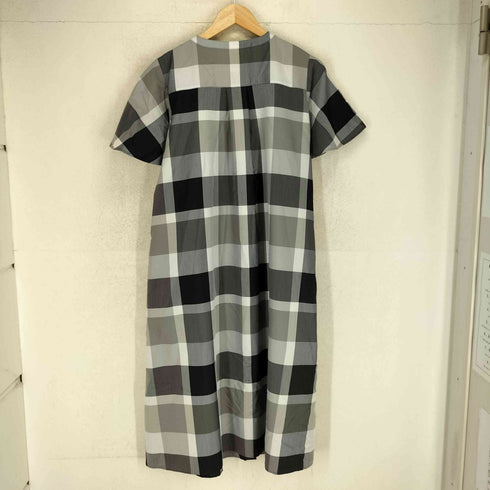 ブルーレーベルクレストブリッジ BLUE LABEL CRESTBRIDGE パーシャル チェック ポンチドレス レディース JPN:40