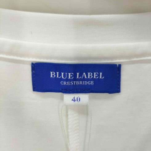 ブルーレーベルクレストブリッジ BLUE LABEL CRESTBRIDGE チェック スリーブ プルオーバー レディース JPN:40