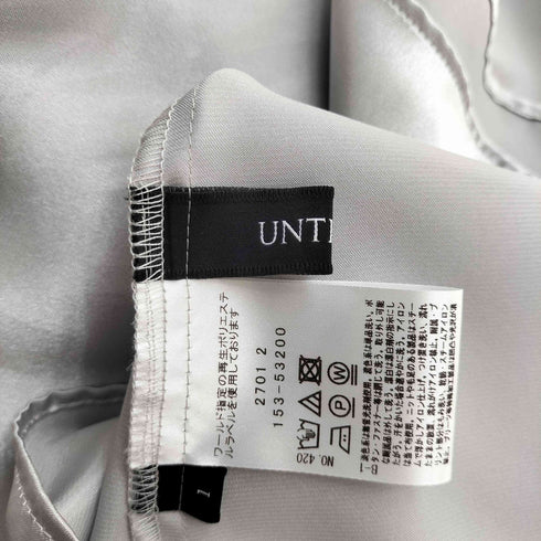 アンタイトル UNTITLED ペイントフラワー ノースリーブ ワンピース レディース JPN:1