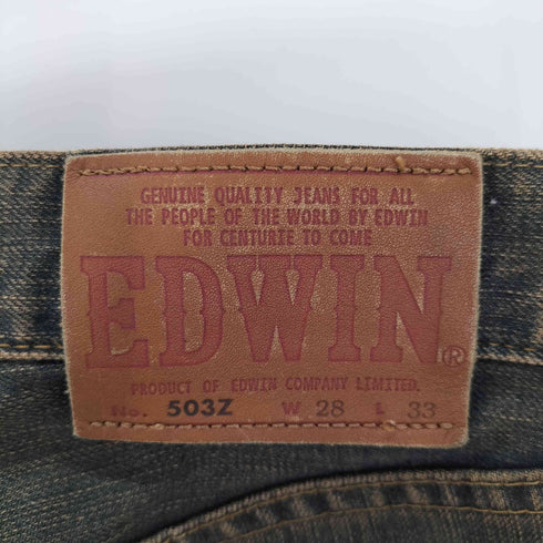 エドウィン EDWIN 503z regular ストレートデニムパンツ メンズ 28×33