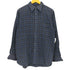 ギャップ Gap 00s old マチ付き ウィンドウペン チェック ネルシャツ メンズ JPN:M
