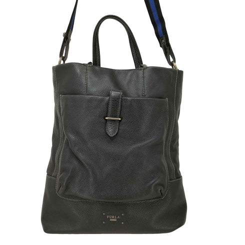フルラ FURLA UOMO シュリンクレザー 2way トートバッグ メンズ