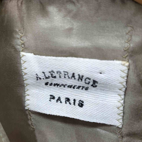 ユナイテッドアローズ UNITED ARROWS A.LETRANGE シルク100% 比翼 シャツ メンズ 38