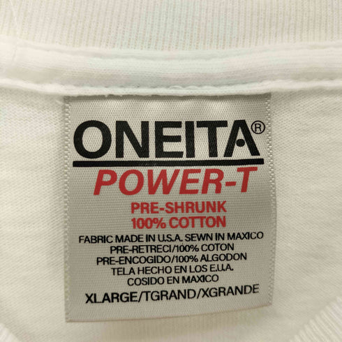 オニータ ONEITA 00s POWER-T アーティストプリントクルーネックTシャツ メンズ XL