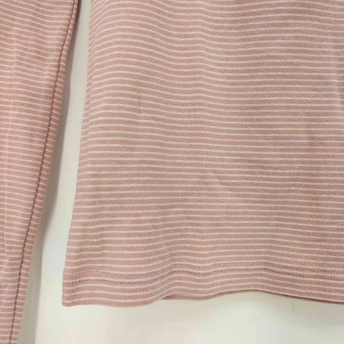 マウジー moussy 25ss LIMITED HENRY NECK BORDER TOP レディース FREE