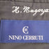 セルッティ NINO CERRUTI ウール 背抜き ダブルプレストジャケット 2タック スラックス スーツ セットアップ メンズ ジャケット 170 パンツ76