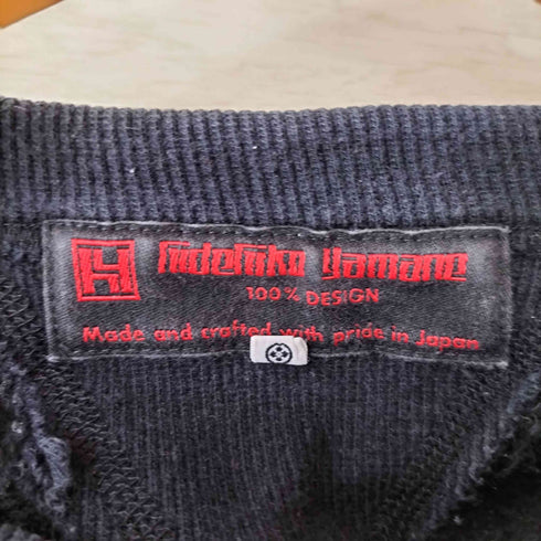 hidehiko yamane EVISU 両Vガゼット カモメプリント クルーネック スウェット メンズ US:36