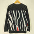 アディダスオリジナルス adidas Originals スイッチング 異素材 切替 総柄 L/S スウェット メンズ import:M