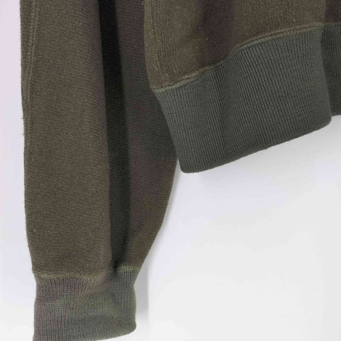 ストーンアイランド STONE ISLAND 80s MASSIMO OSTI マッシモオスティ 本人期 ロゴ刺繍 モックネック ニット ジャンパー archive メンズ import:L