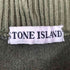 ストーンアイランド STONE ISLAND 80s MASSIMO OSTI マッシモオスティ 本人期 ロゴ刺繍 モックネック ニット ジャンパー archive メンズ import:L
