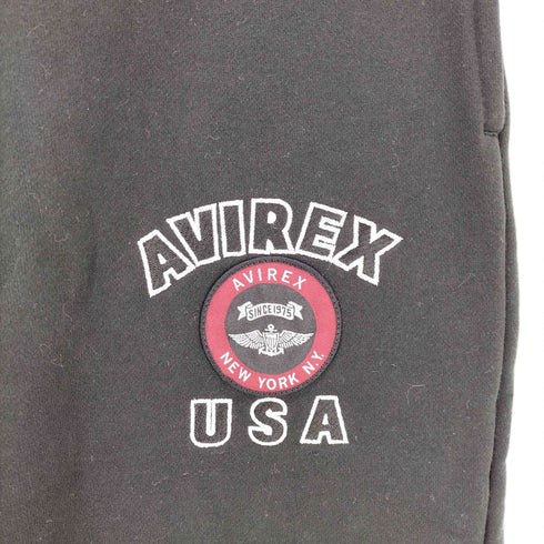 アヴィレックス AVIREX バーシティ ロゴ スウェットパンツ メンズ JPN:XL