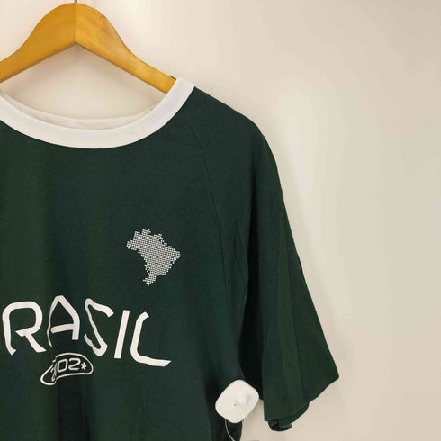 Cotton On サッカー 半袖 ルーズ フィット Tシャツ メンズ L/G