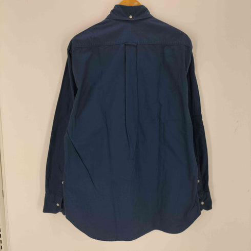 ギットマンブラザーズヴィンテージ GITMAN BROS VINTAGE USA製 ボタンダウン コットンツイル ポケット長袖シャツ メンズ L