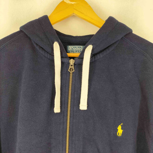 ポロバイラルフローレン Polo by RALPH LAUREN スモールポニー刺繍 ジップアップ フーディ メンズ XLT TALL