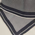 バーバリーブラックレーベル BURBERRY BLACK LABEL シルク100 千鳥格子柄 ハンカチ メンズ