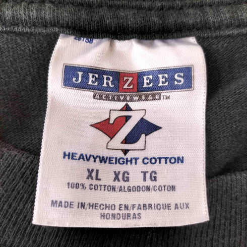 90~00s USA CHOPPERS メキシコ製 JERZEESボディ アイアンクロス スカルプリント クルーネック 半袖Tシャツ メンズ import:XL
