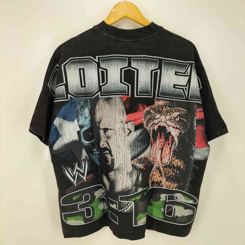 Loiter プロレス 両面プリント半袖 Tシャツ メンズ import:M