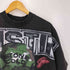 Loiter プロレス 両面プリント半袖 Tシャツ メンズ import:M