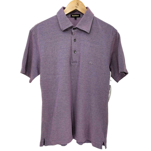 ポールスチュアート Paul Stuart 26SS メランジツイストポロシャツ メンズ import:M