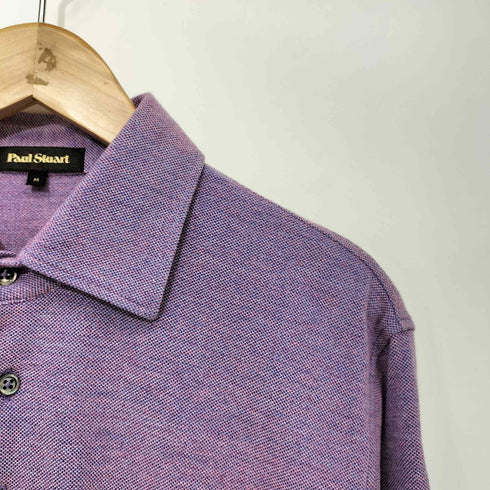ポールスチュアート Paul Stuart 26SS メランジツイストポロシャツ メンズ import:M