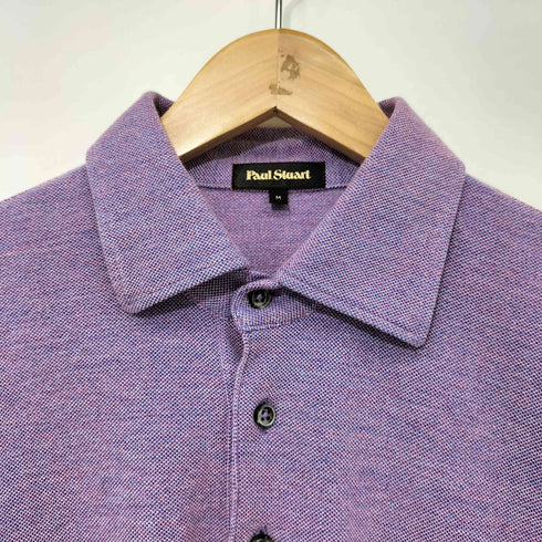ポールスチュアート Paul Stuart 26SS メランジツイストポロシャツ メンズ import:M