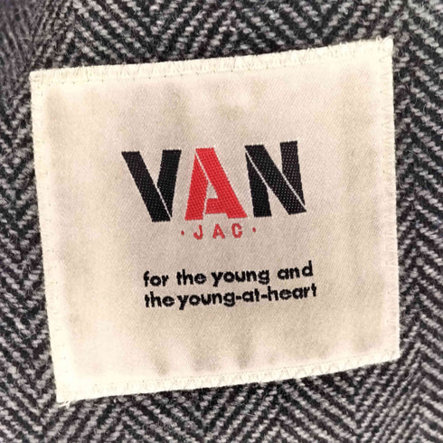 ヴァンヂャケット VAN JAC ヘリンボーン柄 テーラードジャケット メンズ M
