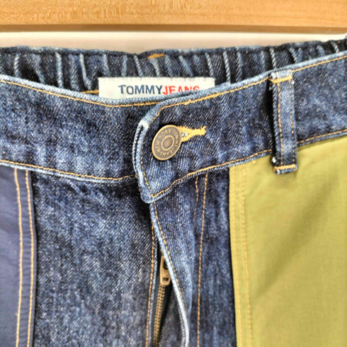 トミージーンズ tommy jeans ブロックパネル デニムパンツ メンズ JPN:S