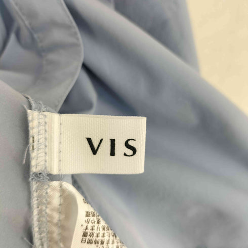 ビス ViS 裾ティアード オーバーシャツ レディース FREE