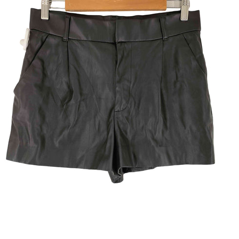 ザラ ZARA フェイクレザーショートパンツ レディース JPN:M