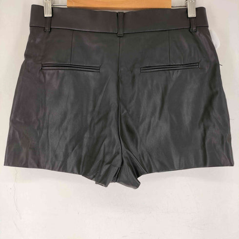 ザラ ZARA フェイクレザーショートパンツ レディース JPN:M