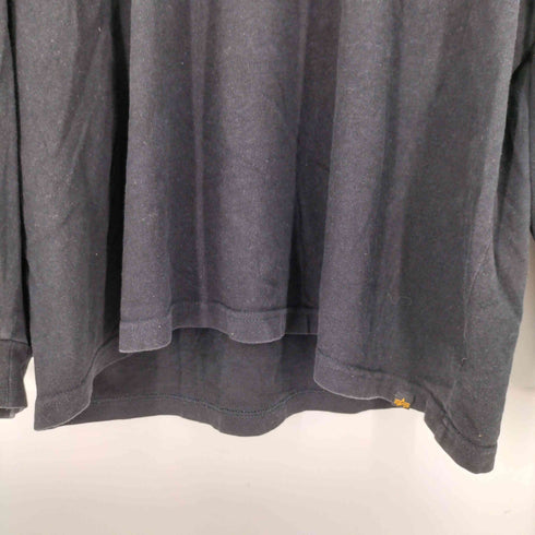 アルファインダストリーズ ALPHA INDUSTRIES プリント ロングスリーブカットソー BIG SIZE メンズ 4L