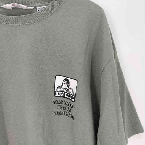 ベンデイビス BEN DAVIS バックプリント クルーネックTシャツ BIG SIZE メンズ 4L