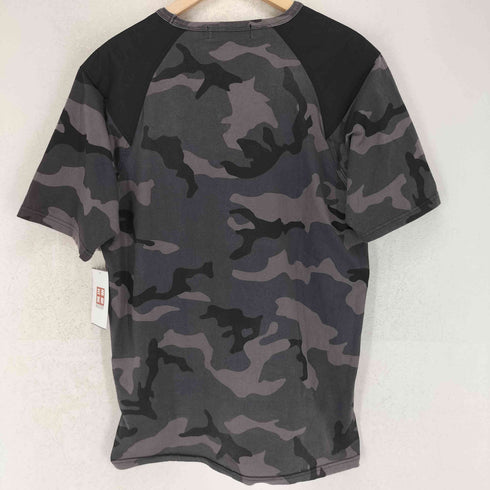 アヴィレックス AVIREX P.D.W. カモフラ Vネック Tシャツ メンズ JPN:XL